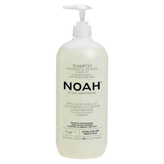Champô Purificante Noah com Chá Verde e Manjericão 1L