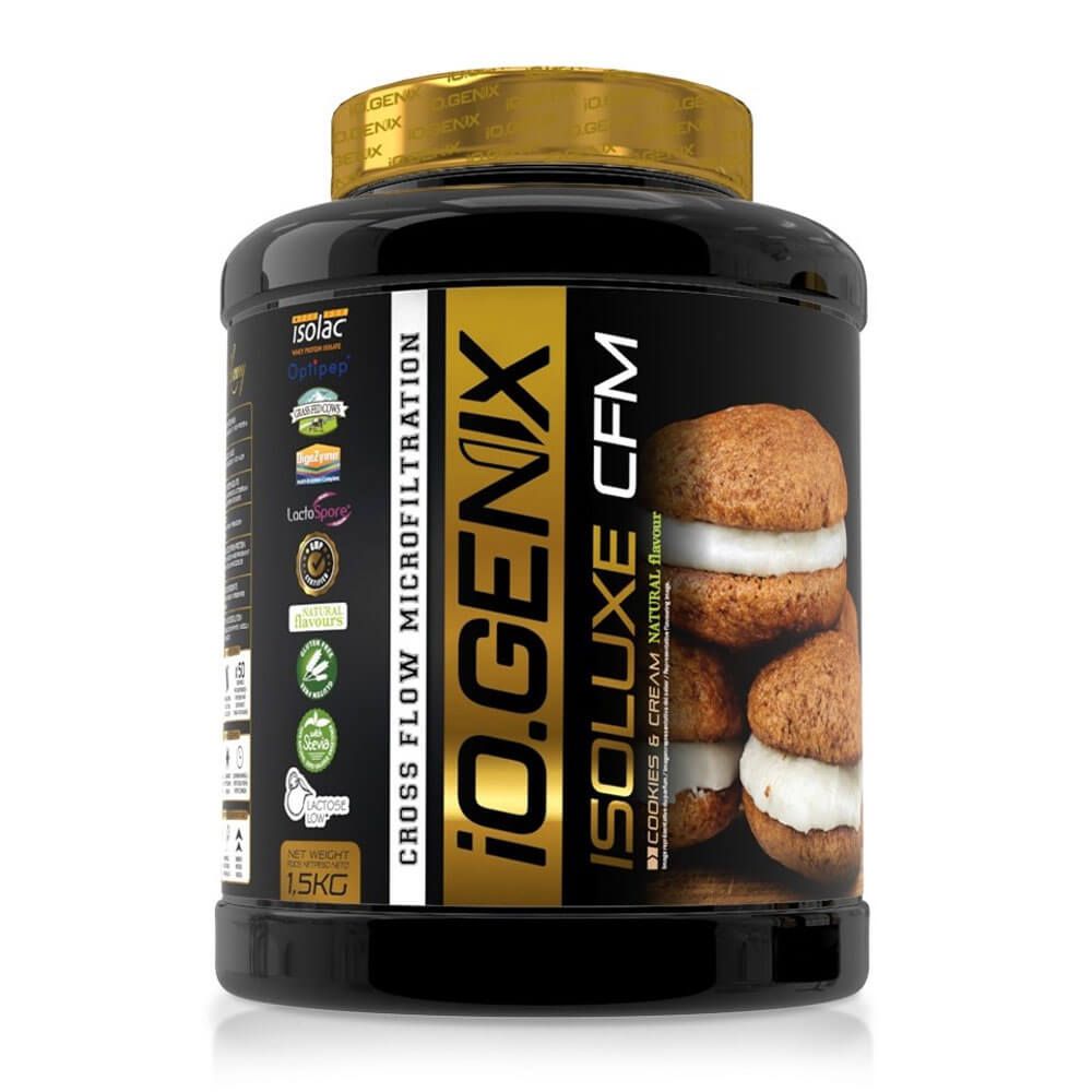 Isoluxe Cfm - 1,5kg - Cookies & Cream - Proteína De Aislado De Suero Isolate - Io.genix_0