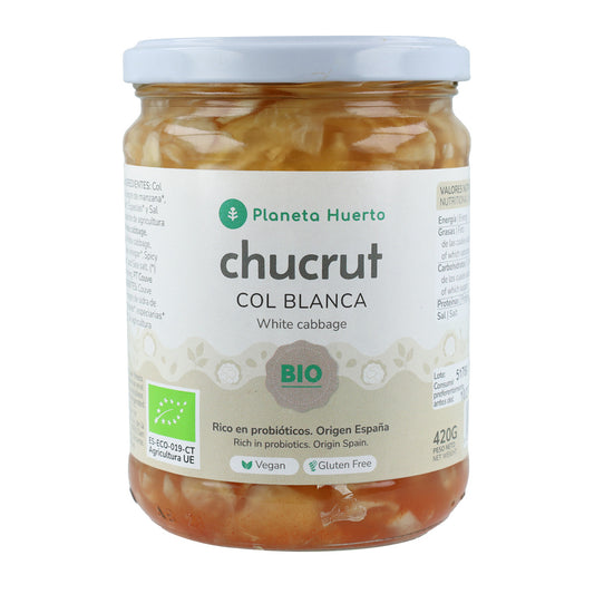 Chucrute de couve branca ECO Planeta Huerto 420 g