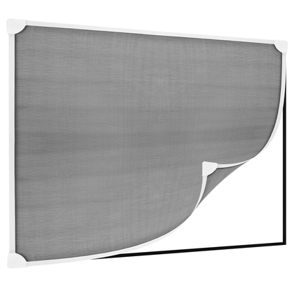 Mosquitera Para Ventana Max 100 X 120 Cm Magnética Pvc Flexible Blanco_0