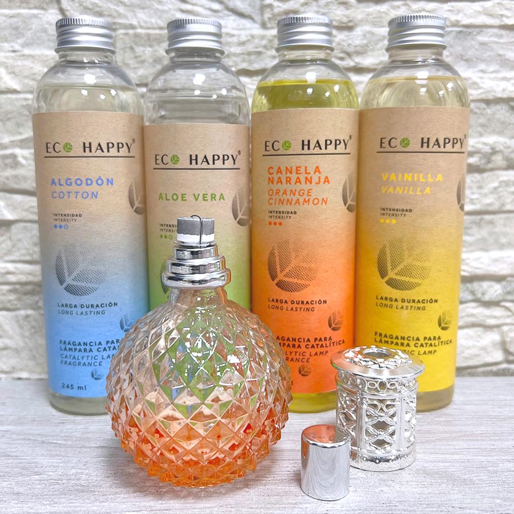 Lámpara Catalítica Orange Diamonds (100ml) - Sanea El Ambiente Y Elimina Los Malos Olores E Impurezas Del Aire_5
