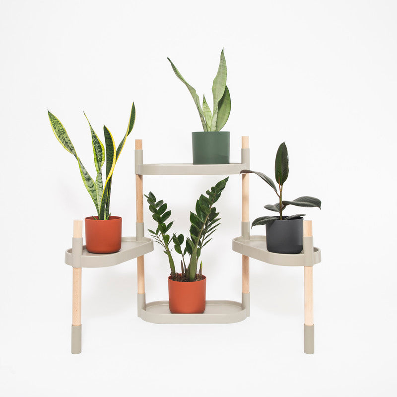 Soporte Modular Citysens De 4 Bandejas Gris Claro_1