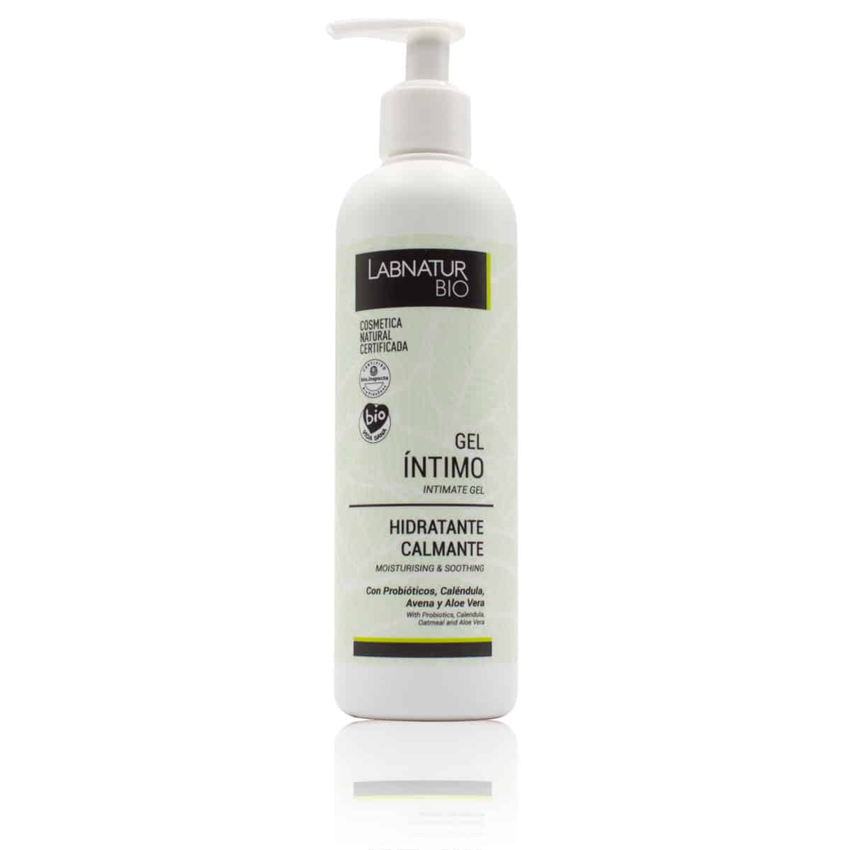 Gel Íntimo Labnatur Bio 400 ml | Probióticos, Caléndula, Avena y Aloe Vera | Limpia, Hidrata y Respeta el pH | Vegano_0