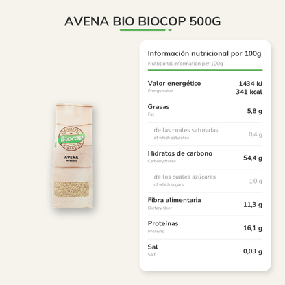 Información nutricional