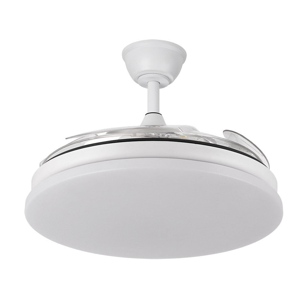 Ventilador Dc Tridente 59w Blanco 4aspas Desp.107d 6980lm Reg.intensidad Remoto+temporizador+memoria 3000-4000-6000k_1
