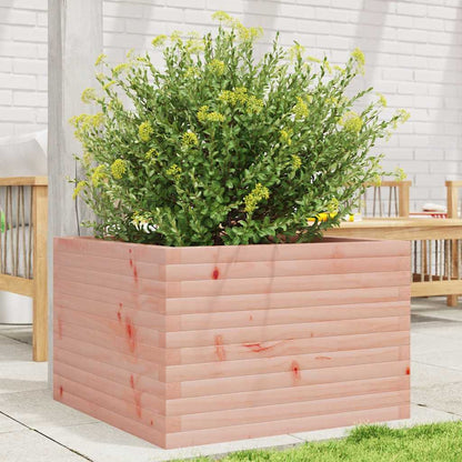 Jardinera Madera Maciza De Abeto Douglas 70x70x45,5 Cm_1