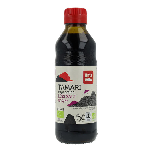 Molho de Soja Tamari 50% Menos Sal ECO Lima