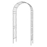Arco decorativo em aço Verdemax