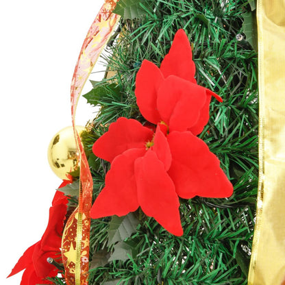 Vidaxl Árbol De Navidad Artificial Desplegable 100 Led Verde 150 Cm_5