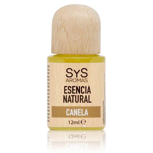 Esencia Natural Canela SYS Aromas 12 ml | Aroma Especiado y Oriental | Para Quemadores y Humidificadores_0