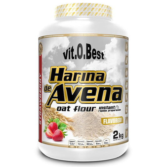 Aveia 1 kg Morango Vit.O.Best