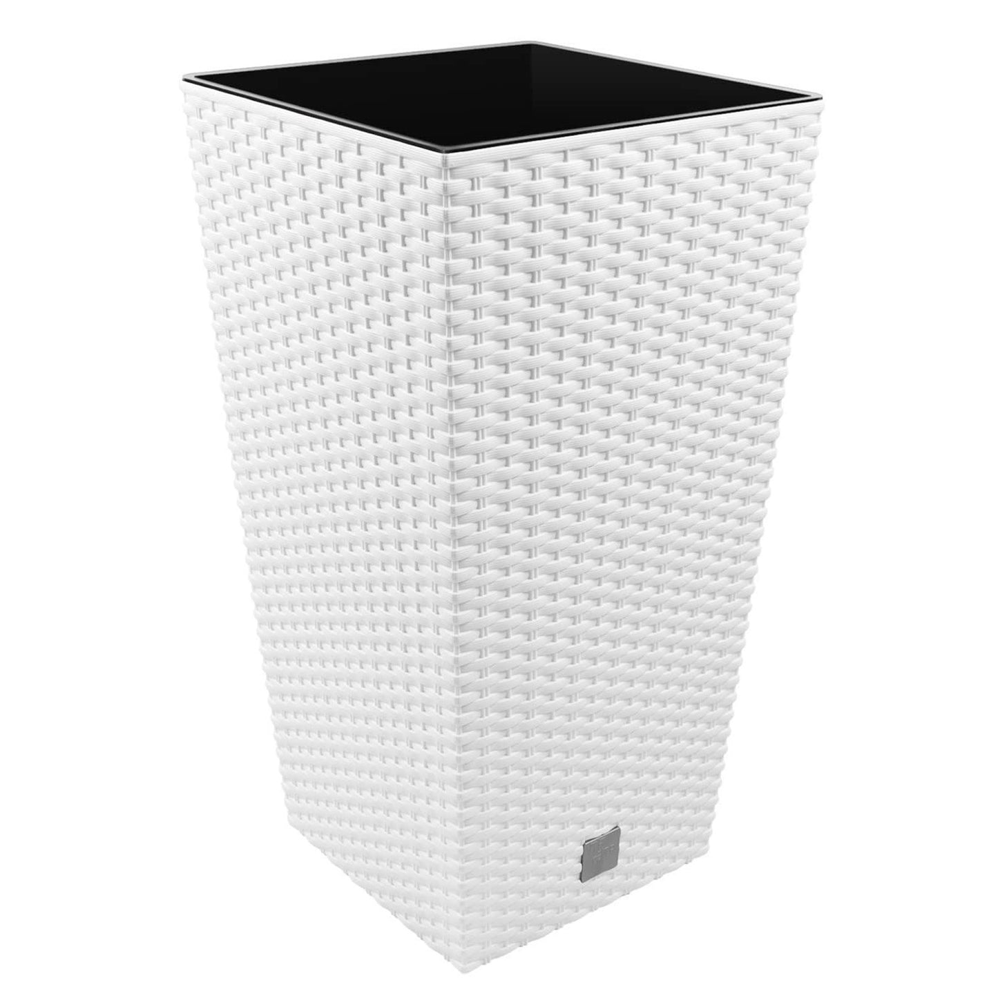 Maceta Rato De 49 Litros Con Inserto 32 X 32 X 61 Cm En Color Blanco_0