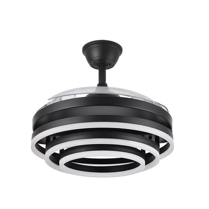 Ventilador 72w Dc Kai Negro 3 Aspas Transp. 6vel. 3 Colores 43/58x50/107 C/remoto,memoria Y Temp. 6120lm_1