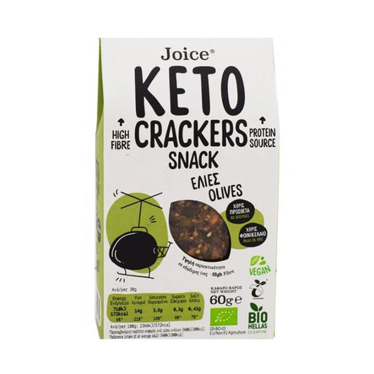 Bolachas Keto azeitonas Joice Foods 60 g