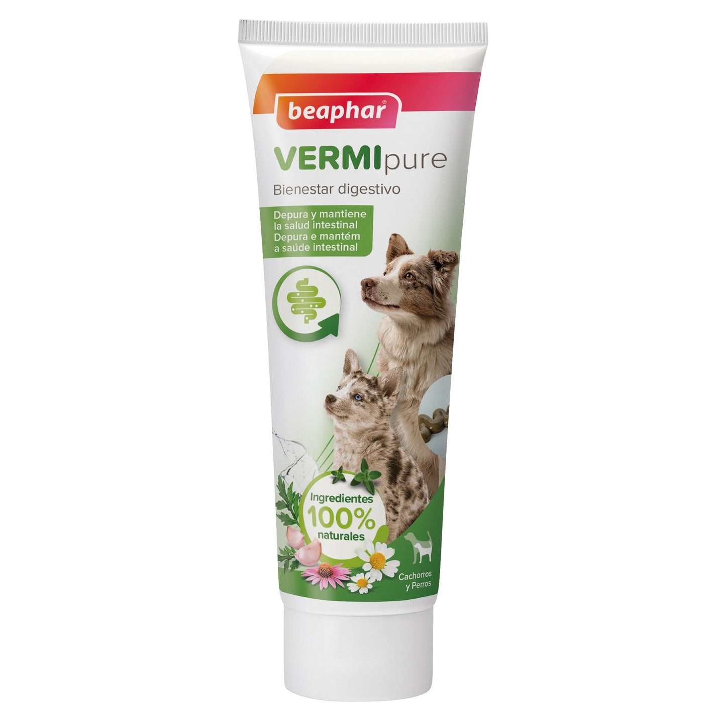 Beaphar VERMIpure Pasta Antiparasitária Natural para Cães 100g