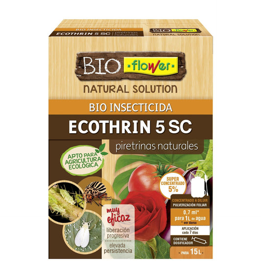 Bio Inseticida Ecothrin concentrado BioFlower 10 ml