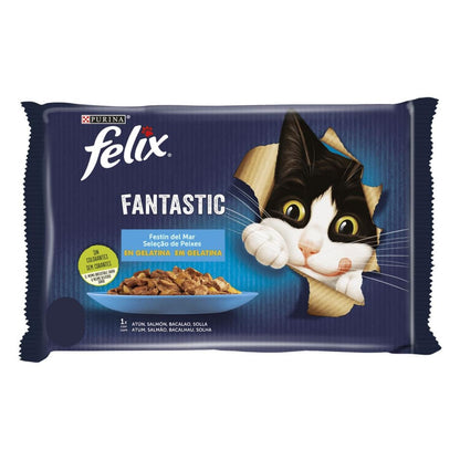 FELIX Fantastic Sea Feast em Gelatina 12 x 85 g