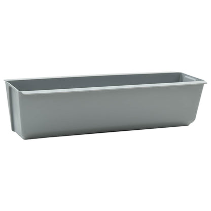 Cajas De Flores Para Palets Euro 12 Uds. Gris Claro_5