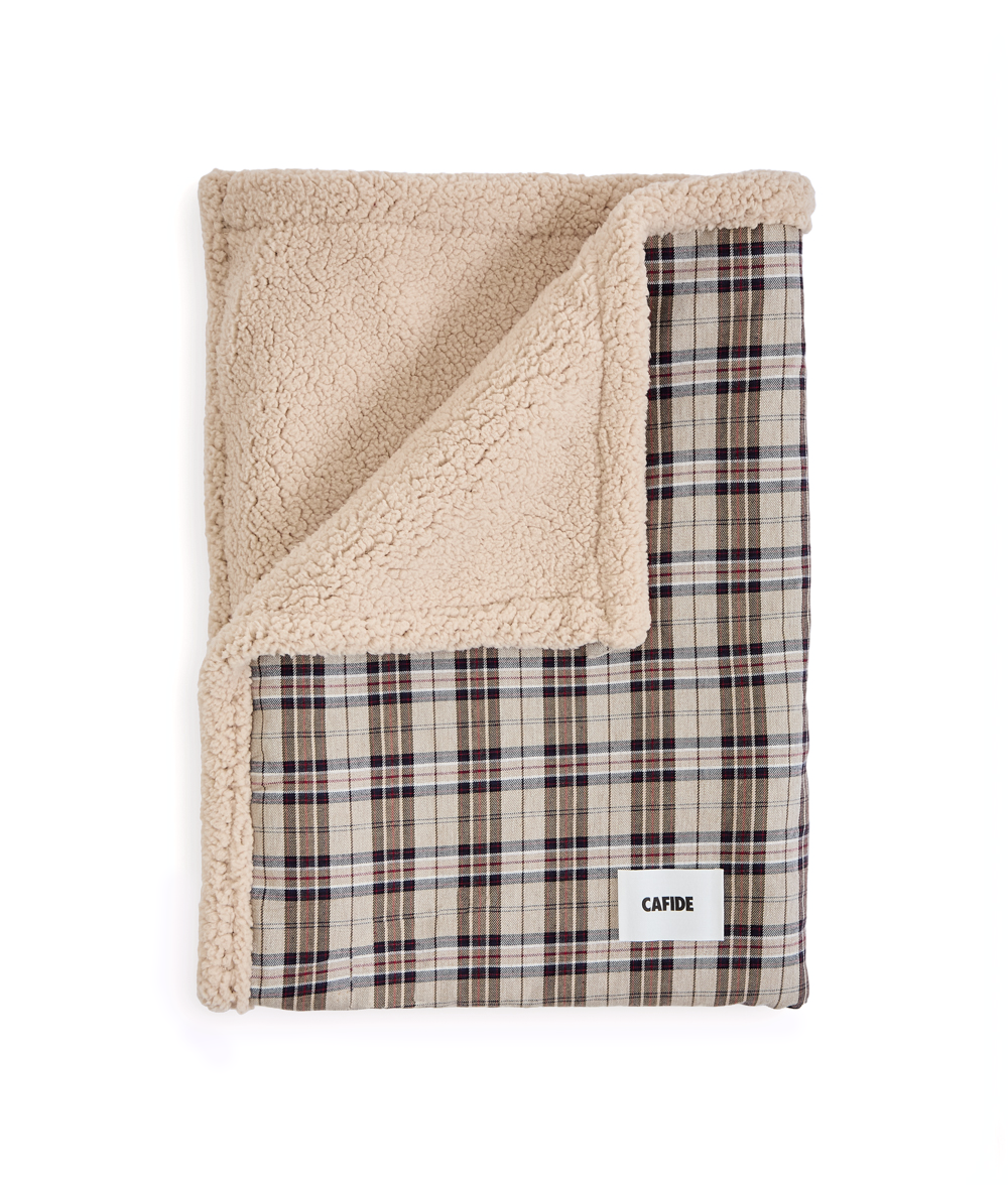 Cafide Manta Tartán Windsor. Modelo Toia. Talla L (120x90 Cm)_0
