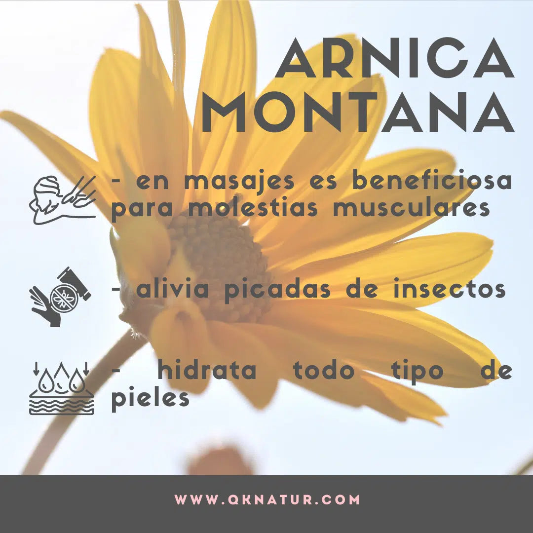 Qknatur Arnica - Aceite Macerado De Árnica Montana 100% Puro - Bio - Orgánico - Vegetal - 250 Ml_3