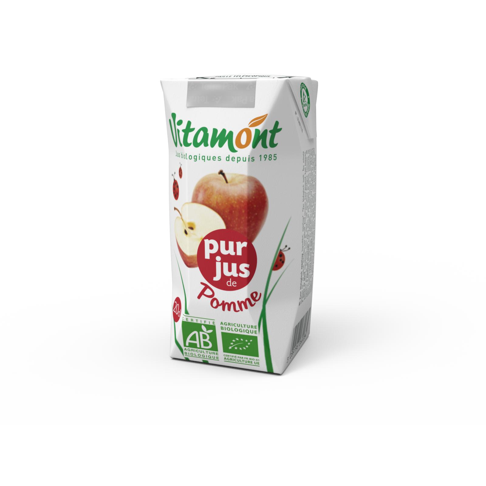 Zumo Manzana Vitamont, 6 x 200 ml