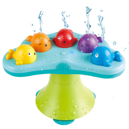 Juguete Baño Musical Whale Fountain Hape_5