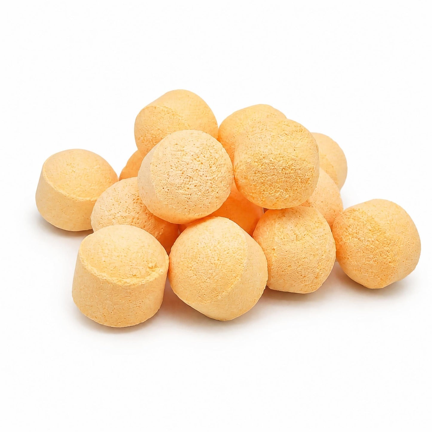 Pack 25 Bombitas Efervescentes. Alivian Pies Cansados, Refrescan E Hidratan - Pedicuras Y Manicuras - Aroma Naranja_0