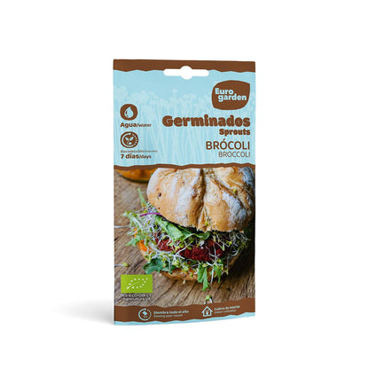 Sementes biológicas de rebentos de brócolos Eurogarden
