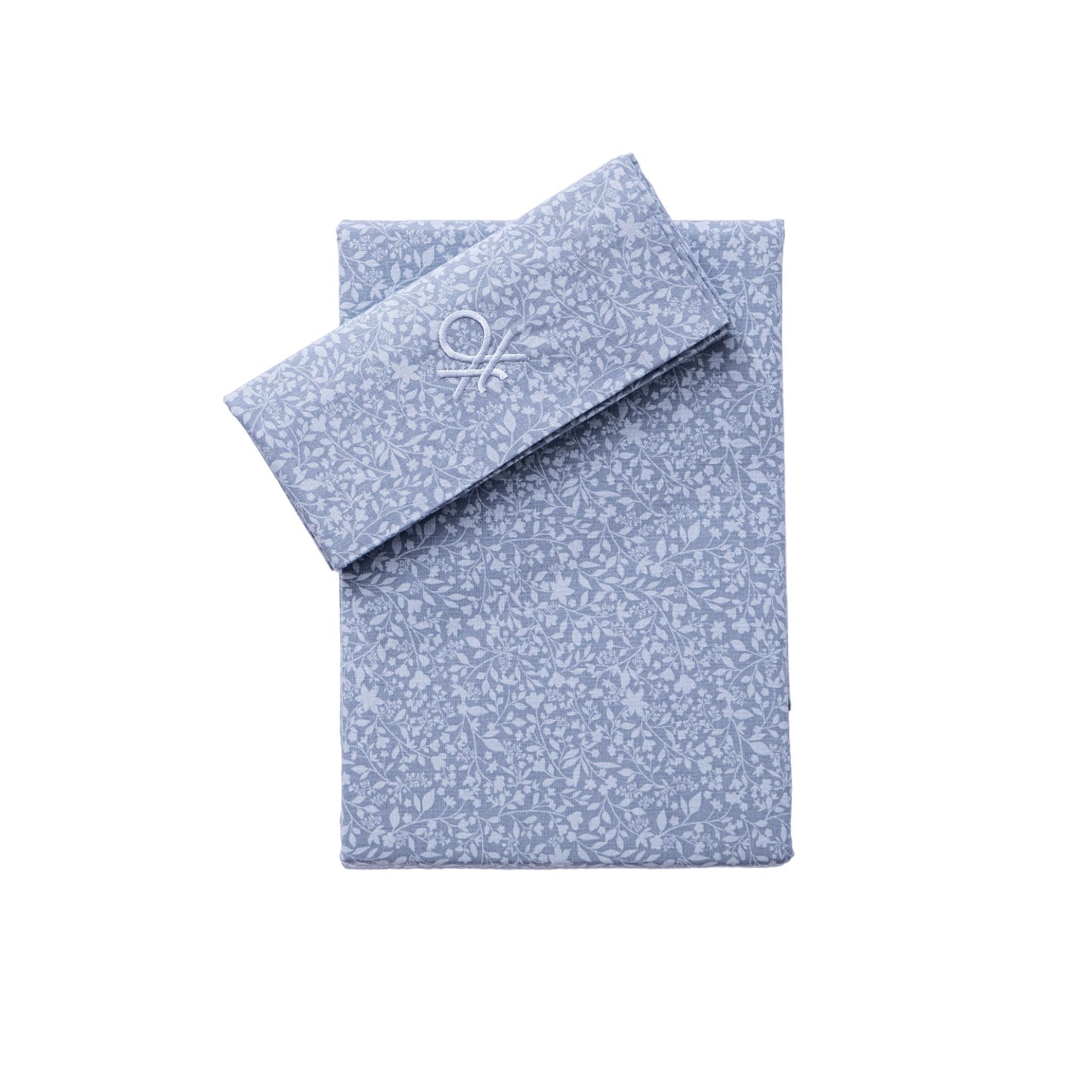 Set De Sabanas 3pzs Cama Individual: Sabana Encimera (160x270cm) + Sabana Bajera (90x200+28cm) + Funda De Almohada (45x110cm) 144tc 100% Algodón Azul_0