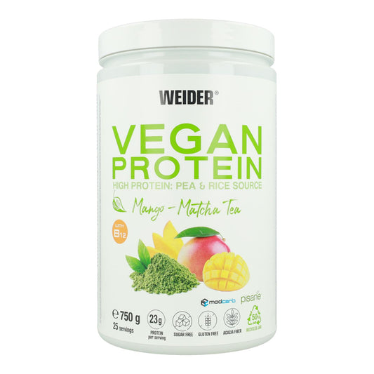 Proteína Vegan - Manga Matcha, 750g. Weider
