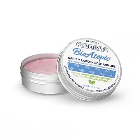 Bálsamo reparador intensivo Bioatopic para nariz e lábios, Marnys 15 ml