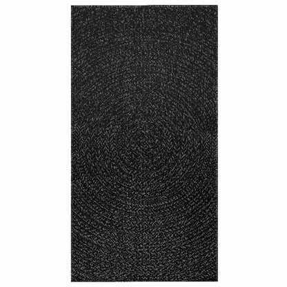 Vidaxl Alfombra Zizur Apariencia Yute Interior Exterior Antracita_0