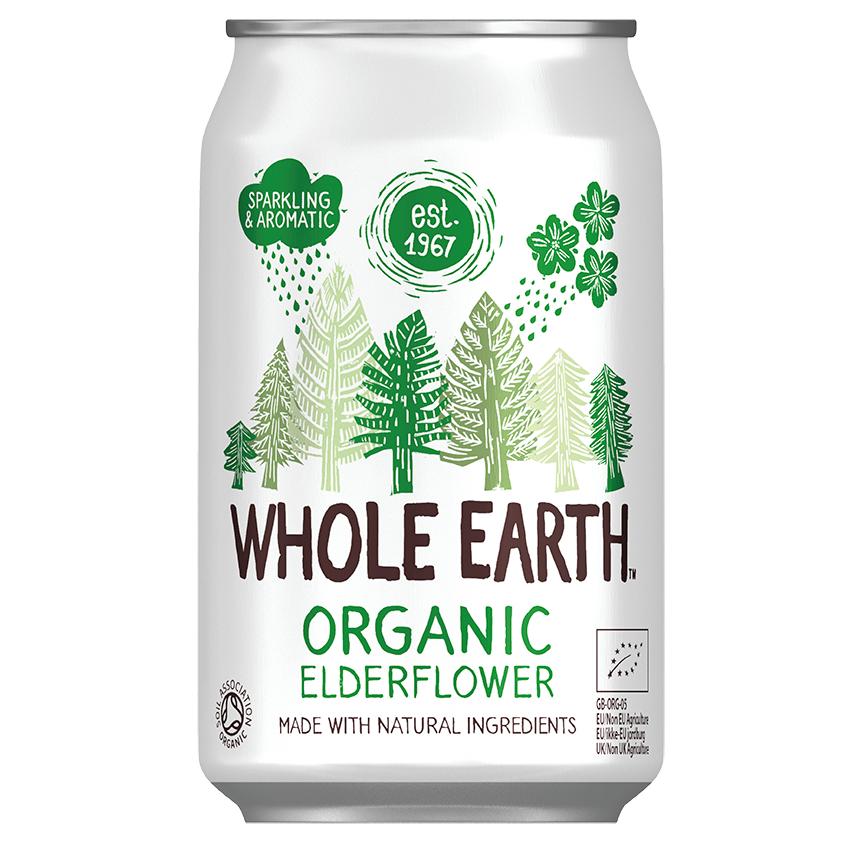 Refrigerante Bio de Sabugueiro Whole Earth 330ml