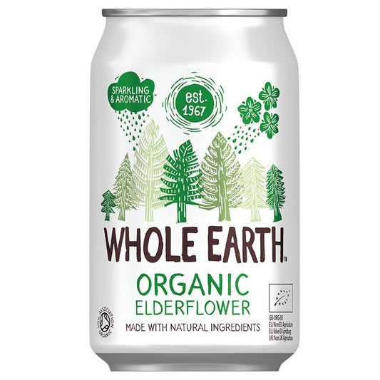 Refrigerante Bio de Sabugueiro Whole Earth 330ml