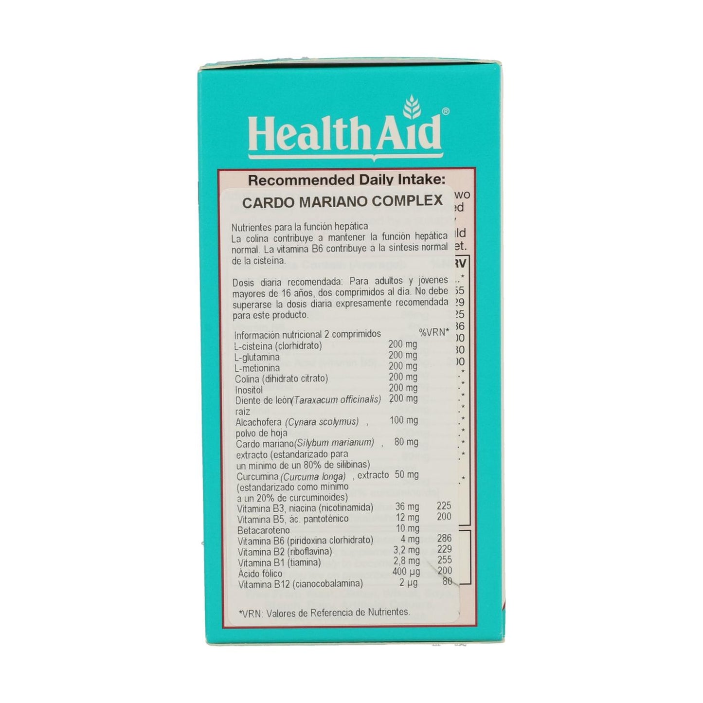 Milk Thistle Complex 60 Comp Health Aid