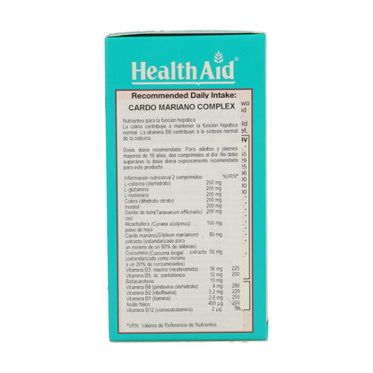 Milk Thistle Complex 60 Comp Health Aid