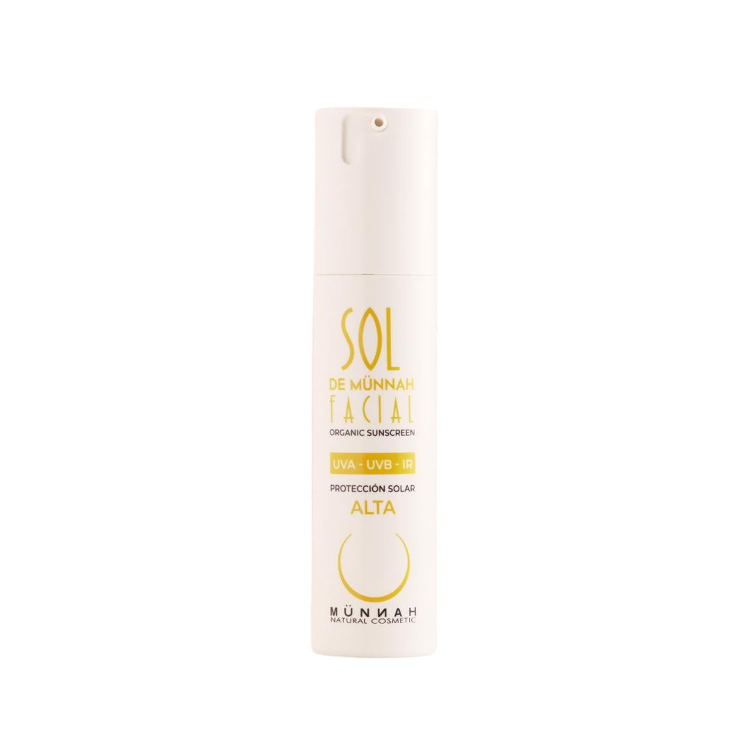 Protetor solar facial Münnah FPS 50 ml