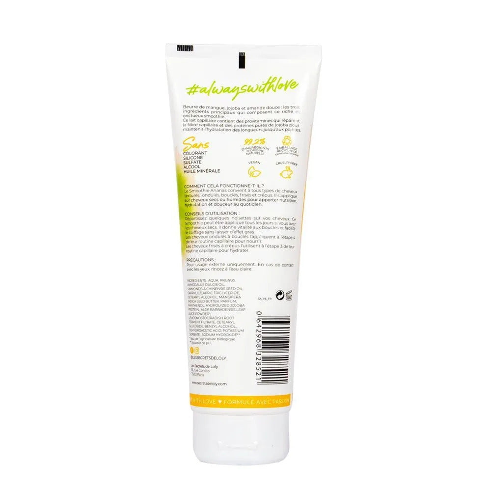 Crema De Peinar Smoothie Ananas Les Secrets De Loly 250ml_1