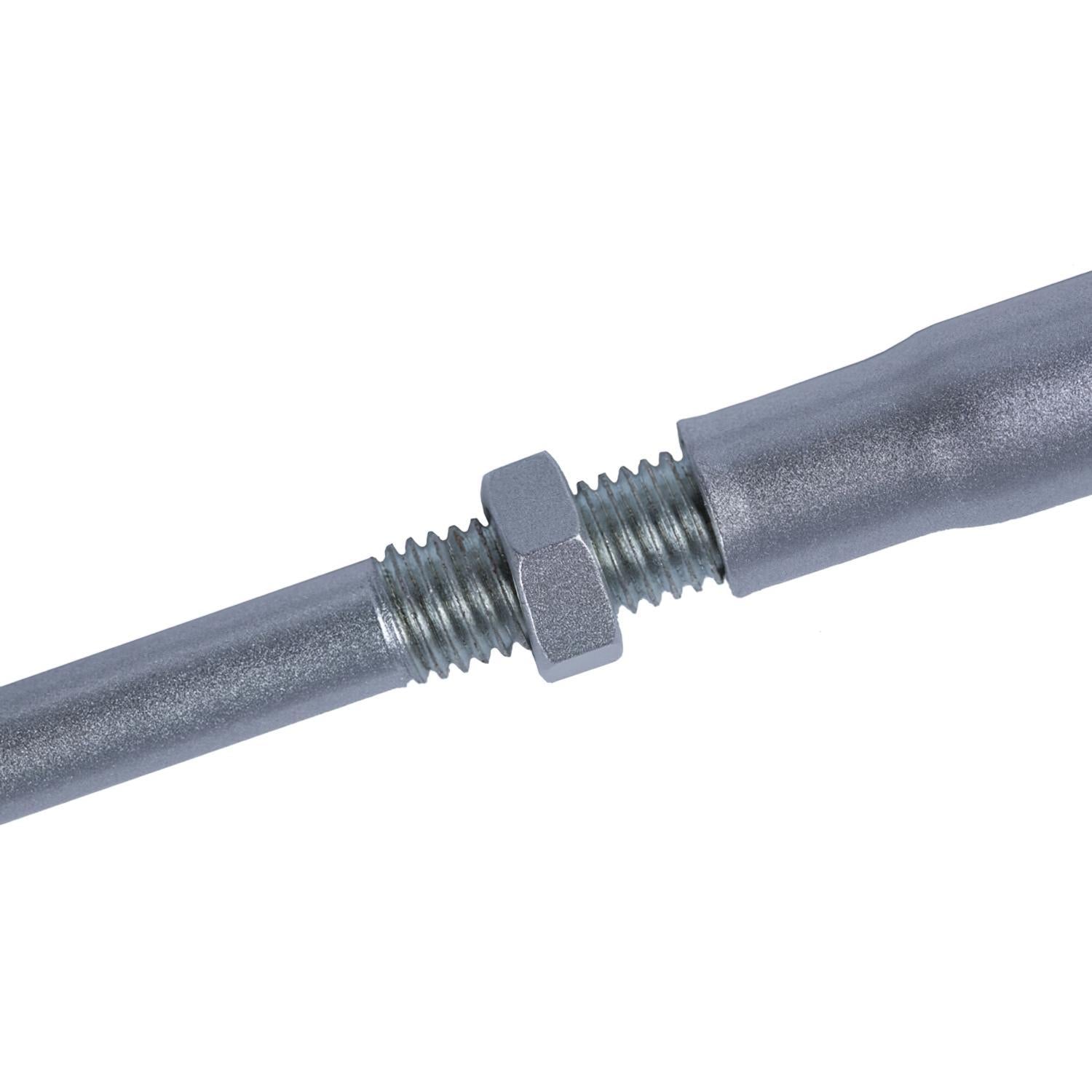 Cierra Puertas Con Retenedor Fuerza 3. Color Plata (puertas 80/100 Cm.)