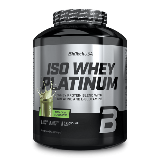 Iso Whey Platinum - 1816g - Pistacho - Proteína De Aislado De Suero Isolate - Biotech Usa_0