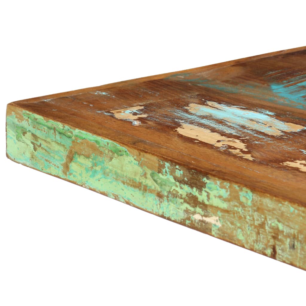 Mesa De Comedor De Madera Maciza Reciclada 140x70x75 Cm_4