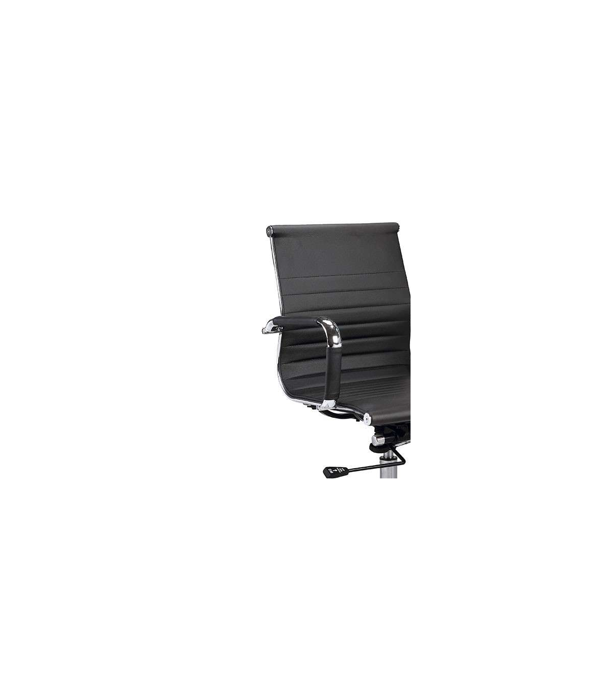Silla Despacho Giratoria Elevable Acabado Negro, 90-97cm(alto) 58cm(ancho) 64cm(largo)._2