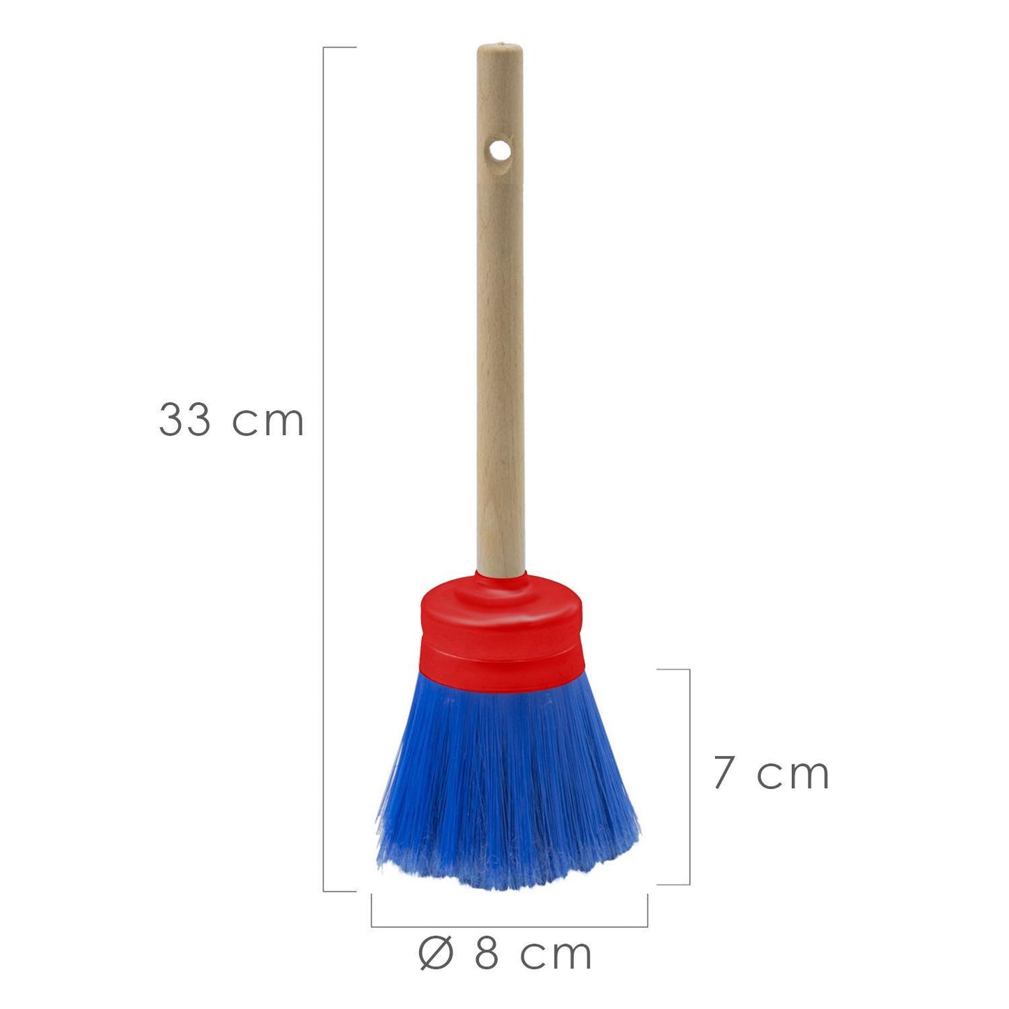 Brocha Encalar Cerda Azul Ø 10 X 29 Cm.