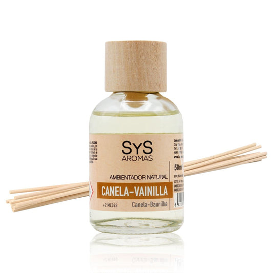 Ambientador Mikado Canela Y Vainilla 50 Ml | Aroma Dulce Y Especiado | Difusor Varillas | Ambiente Acogedor_0