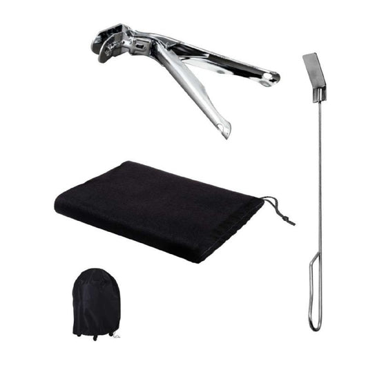 Cecotec Juego De Utensilios Para Barbacoa De Acero Inoxidable Dragonpack 6600 S_0
