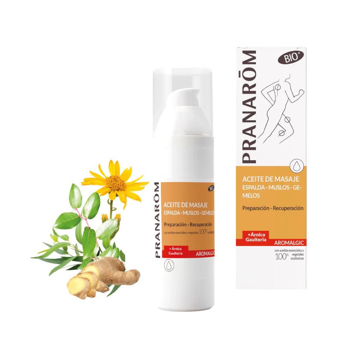 Óleo de Massagem Orgânico para Articulações e Músculos Pranarom 100 ml