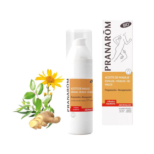 Óleo de Massagem Orgânico para Articulações e Músculos Pranarom 100 ml