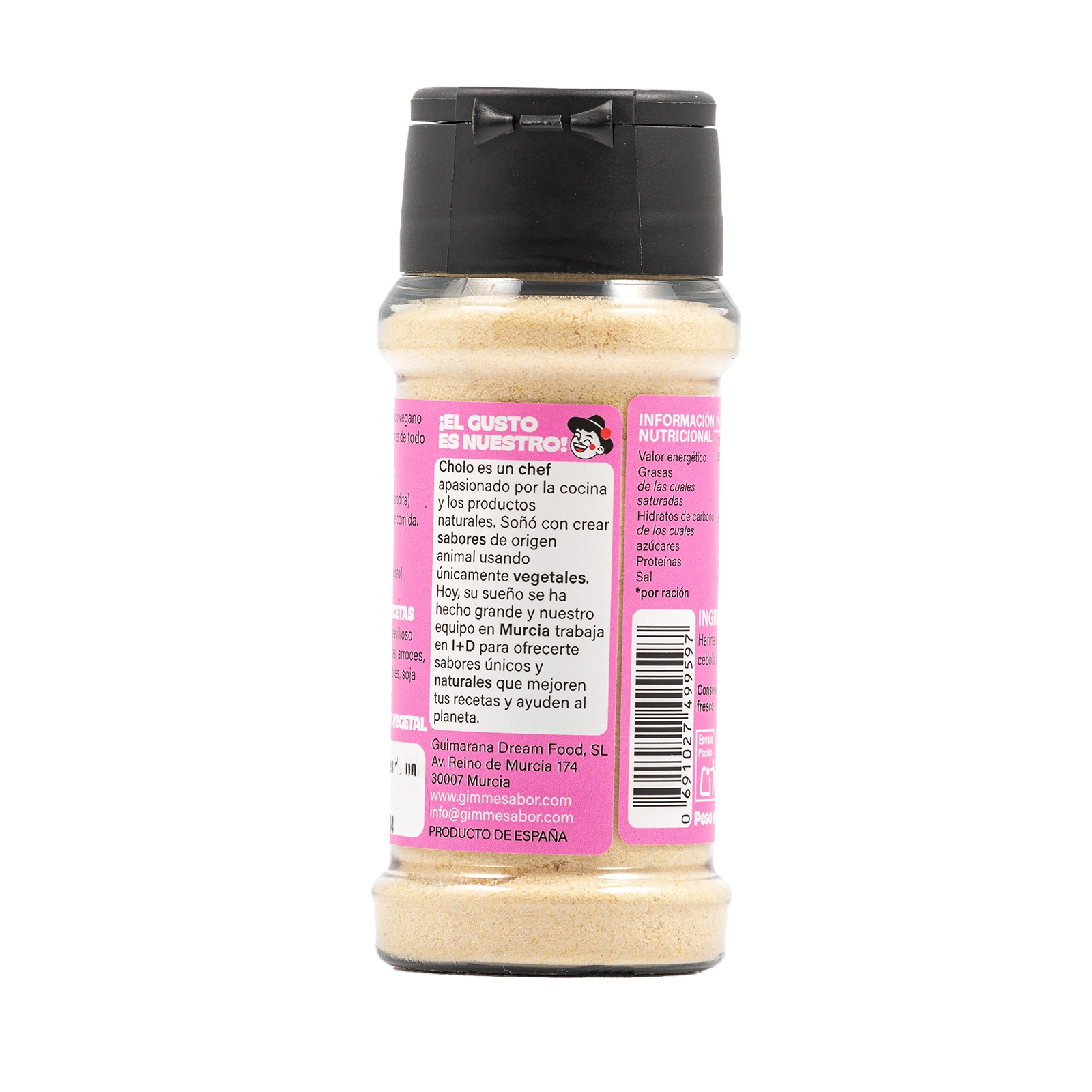 Sazonador vegetal sabor bacon