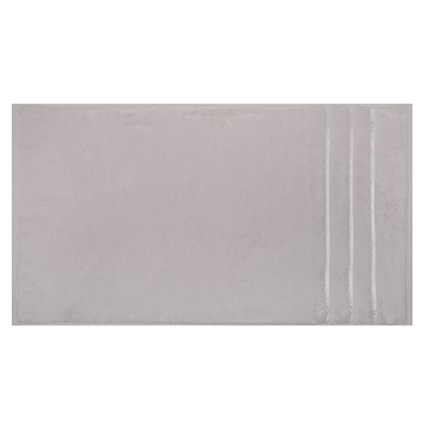 Juego De Toallas De Baño (2 Piezas) Azul Claro Y Gris Claro_2