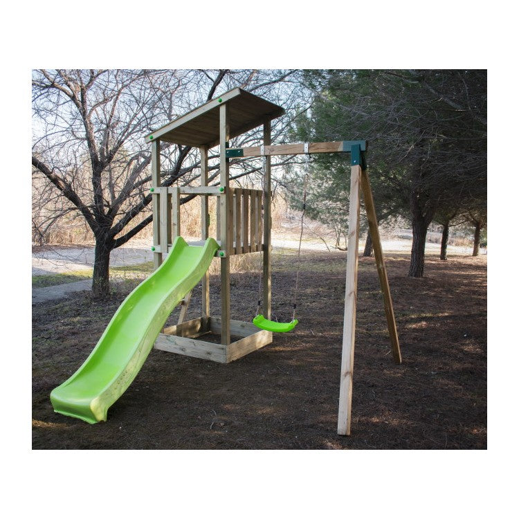 Parque Infantil Masgames Nautilus L Con Columpio Individual._2